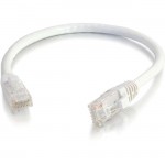 C2G 125 ft Cat6 Snagless UTP Unshielded Network Patch Cable - White 27168