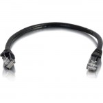 C2G 125 ft Cat6 Snagless UTP Unshielded Network Patch Cable - Black 27158