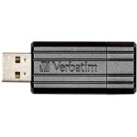 Verbatim 128GB PinStripe USB Flash Drive - Black 49071