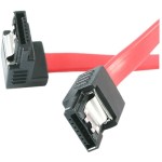 StarTech 12in SATA to Right Angle SATA Serial ATA Cable SATA12RA1