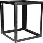 Claytek 12U 800mm Adjustable Wallmount Server Cabinet with 1U Cover Plate WOM1280-P1U