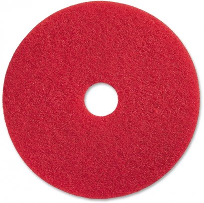 13" Red Buffing Floor Pad 90413