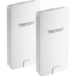 TRENDnet 14 dBi WiFi AC867 Outdoor PoE Preconfigured Point-to-Point Bridge Kit TEW-840APBO2K