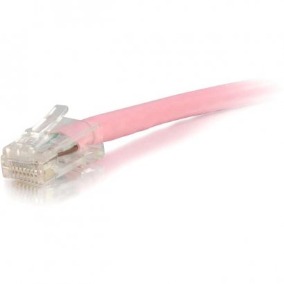 C2G 15 ft Cat6 Non Booted UTP Unshielded Network Patch Cable - Pink 04265