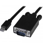 StarTech 15 ft DisplayPort to VGA Adapter Converter Cable - DP to VGA 1920x1200 - Black DP2VGAMM15B