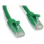 StarTech 15 ft Green Snagless Cat6 UTP Patch Cable N6PATCH15GN