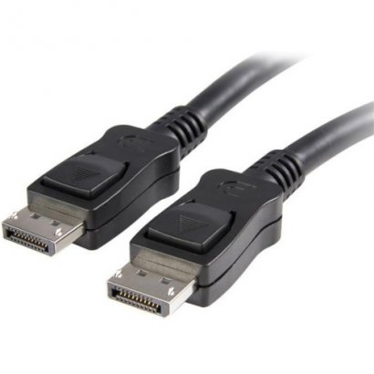 StarTech 15 ft Long DisplayPort 1.2 Cable with Latches M/M - DisplayPort 4k DISPLPORT15L