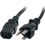 StarTech 15 ft Standard Computer Power Cord - NEMA5-15P to C13 PXT10115