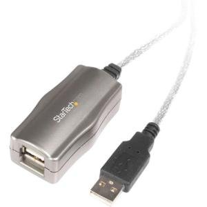 StarTech 15 ft USB 2.0 Active Extension Cable - M/F USB2FAAEXT15