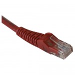 Tripp Lite 15-ft. Cat6 Gigabit Snagless Molded Patch Cable(RJ45 M/M) - Red N201-015-RD