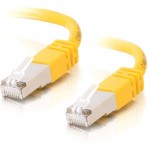 C2G 150 ft Cat5e Molded Shielded Network Patch Cable - Yellow 28715