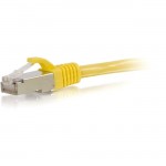 C2G 15ft Cat6 Snagless Shielded (STP) Network Patch Cable - Yellow 00871