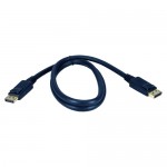 QVS 15ft DisplayPort Digital A/V Cable with Latches DP-15