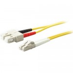 AddOn 15m SMF 9/125 Duplex SC/LC OS1 Yellow LSZH Patch Cable ADD-SC-LC-15M9SMF