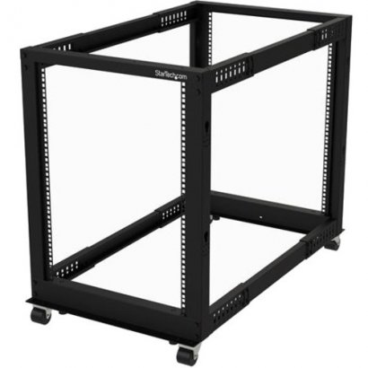 StarTech.com 15U Open Frame Rack - 4 Post - Adjustable Depth 4POSTRACK15U