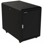 StarTech.com 15U Server Rack Cabinet - Includes Casters and Leveling feet - 32 in. Deep RK1536BKF