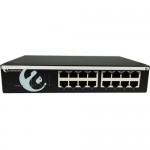Amer 16-Port 10/100/1000Base-T Gigabit Ethernet Desktop Switch SGRD16