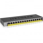 Netgear 16-Port 183W PoE/PoE+ Gigabit Ethernet Unmanaged Switch GS116PP-100NAS