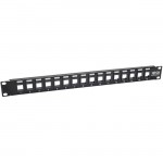 Tripp Lite 16-Port 1U RackMount Unshielded Blank Keystone/Multimedia PatchPanel N062-016-KJ