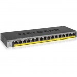 Netgear 16-Port 76W PoE/PoE+ Gigabit Ethernet Unmanaged Switch GS116LP-100NAS