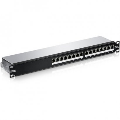 TRENDnet 16-Port Cat6A Shielded TC-P16C6AS