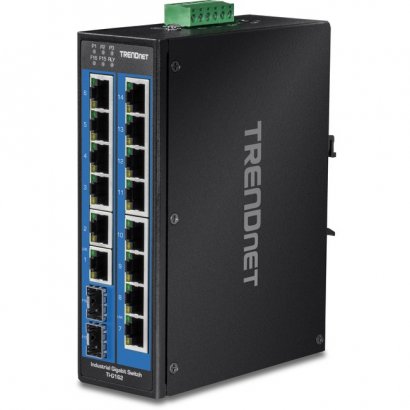 TRENDnet 16-Port Industrial Gigabit TI-G162