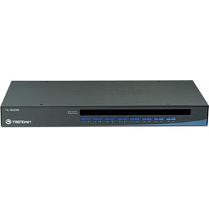 TRENDnet 16-Port USB/PS/2 Rack Mount KVM Switch TK-1603R