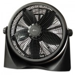 16" Super-Circulation 3-Speed Tilt Fan, Plastic, Black ALEFAN163