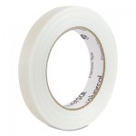 UNV78034 165# Medium Grade Filament Tape, 18mm x 54.8m, 3" Core, Clear UNV78034