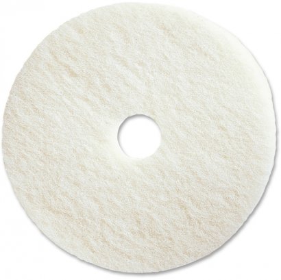 17" White Polishing Floor Pad 90517