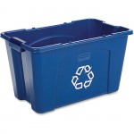 Rubbermaid Commercial 18-gallon Recycling Box 571873BECT