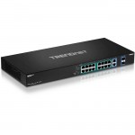 TRENDnet 18-port Gigabit High Power PoE+ Switch TPE-TG182F