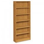 HON 1870 Series Bookcase, Six Shelf, 36w x 11 1/2d x 84h, Harvest HON1877C