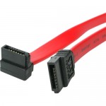 StarTech 18in SATA to Right Angle SATA Serial ATA Cable SATA18RA1