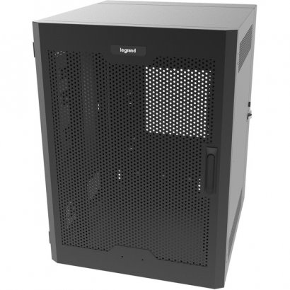 Legrand 18RU, Swing-Out Wall-Mount Cabinet, Perforated Door SWM18RUPD-26-26