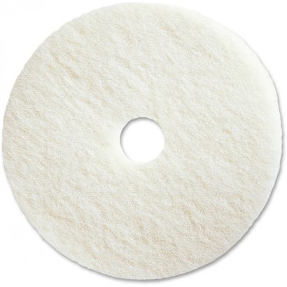 19" White Polishing Floor Pad 90519