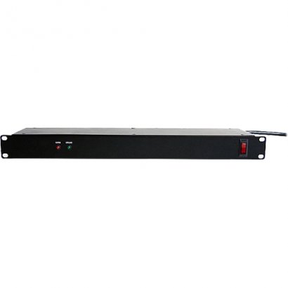 StarTech 19in 1U Rackmount 8 Outlet PDU Power Distribution Unit 125V 15A RKPW081915