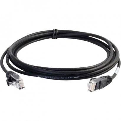 1ft Cat6 Snagless Unshielded (UTP) Slim Network Patch Cable - Black 01098