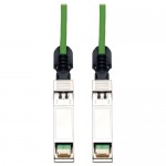 Tripp Lite 1M (3 FT.) Green SFP+ 10Gbase-CU Twinax CopperCable N280-01M-GN