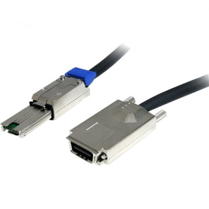 StarTech 1m External Serial Attached SCSI SAS Cable - SFF-8470 to SFF-8088 ISAS88701