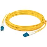 AddOn 1m LC (Male) to LC (Male) Yellow OS2 Duplex Fiber LSZH-Rated Patch Cable ADD-LC-LC-1M9SMFLZ