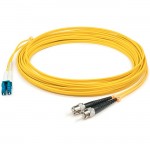 AddOn 1m LC (Male) to ST (Male) Yellow OM1 Duplex Plenum-Rated Fiber Patch Cable ADD-ST-LC-1M6MMFP-YW
