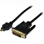 StarTech 1m Micro HDMI to DVI-D Cable - M/M HDDDVIMM1M