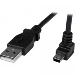 StarTech 1m Mini USB Cable - A to Up Angle Mini B USBAMB1MU