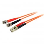 StarTech 1m MM 62.5/125 Duplex Fiber Patch Cable LC - ST FIBLCST1