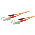 AddOn 1m Multi-Mode Fiber (MMF) Duplex SC/SC OM1 Orange Patch Cable ADD-SC-SC-1M6MMF