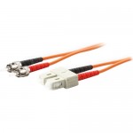 AddOn 1m Multi-Mode Fiber (MMF) Duplex ST/SC OM1 Orange Patch Cable ADD-ST-SC-1M6MMF