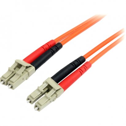 1m Multimode 62.5/125 Duplex Fiber Patch Cable LC - LC FIBLCLC1