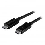 StarTech.com 1m Thunderbolt 3 USB C Cable (40Gbps) - Thunderbolt and USB Compatible TBLT3MM1MA