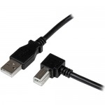 StarTech 1m USB 2.0 A to Right Angle B Cable - M/M USBAB1MR